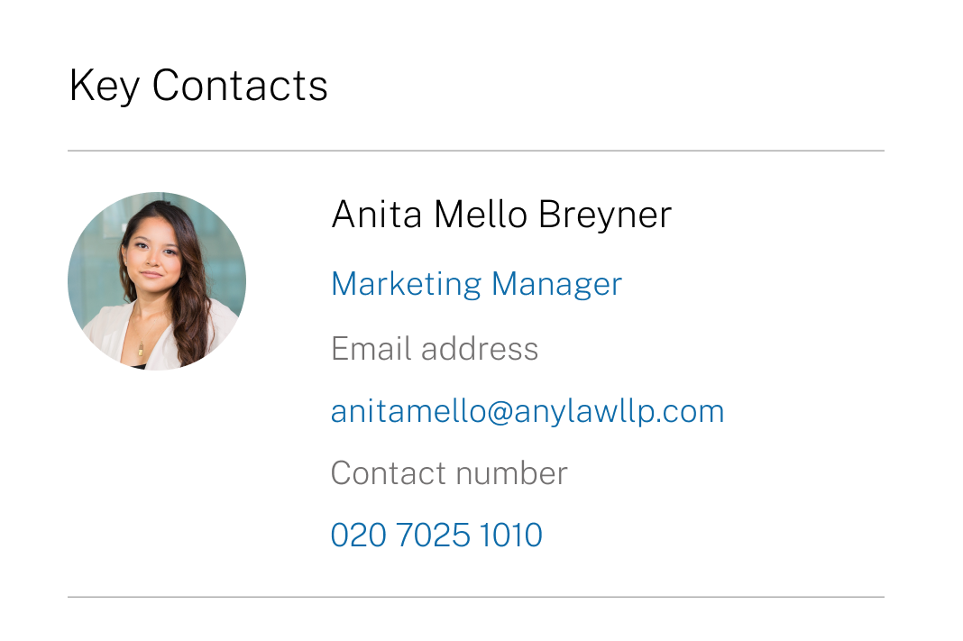 Chambers Profile Platform Connect with Clients Feature